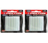 Dekton 12PC 7.2mm x 100mm Glue Sticks | Strong Bonding for Metal, Plastic, Fabric, Wood, Ribbon, Paper, and Cardboard | Quick Drying | Compatible with Most Glue Guns | Ideal for Crafting & Repairs