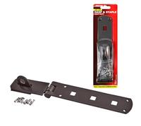 Dekton 14" Hasp And Staple X 2"- Secure Padlock Hasp| Durable Steel Construction| Corrosion-Resistant Finish| Ideal for Gates, Sheds, Doors| Tamper-Proof Design| Reliable Security| Easy Installation