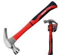 Dekton 16Oz Claw Hammer Rubber Grip Handel Hardened Fibreglass Steel