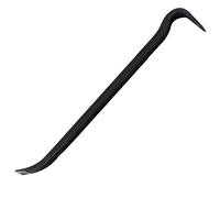 Dekton 18" Pry Bar-Oval Shank With Groove-Heavy-duty Steel Construction For Superior Strength| Ideal For Demolition, Levering, And Pulling| Ergonomic Handle| Professional-Grade Tool For Construction