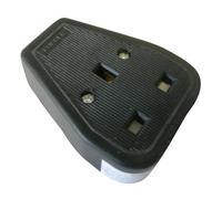 Dekton 2 Gang 13 Amp Heavy Duty Trailing Socket Unswitched Black