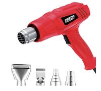 Dekton 2000W Heat Gun-Adjustable Temperature Control| Powerful Heat| Includes 3 Nozzles| Ergonomic Design| Overheat Protection| Ideal for Paint Removal, Shrink Wrapping & Drying| Versatile & Durable