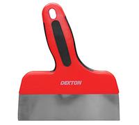 Dekton 200mm SoftGrip Taping Knife | 8" Stainless Steel Blade for Smooth Finishing | Ergonomic Design for Comfort and Control | Ideal for Quick and Efficient Surface Preparation
