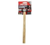 Dekton 20mm Cross Pein Hammer With Wooden Handle-Precision Tool For Metalworking & Construction| Durable Forged Steel| Ergonomic Wooden Grip|Ideal For Blacksmithing, Automotive Work, Heavy-duty Hammer