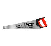 Dekton 22" Saw-sure Grip Comfort Handle| Thick Rigid Blade Minimises 'whip' And Vibration| Ideal For Timber, PVC, Plastic, Plasterboard| Rapid Cut, Triple Ground Hard Point Teeth Ideal For Faster Cuts