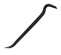Dekton 24" Pry Bar-Oval Shank with Groove-Heavy-Duty Steel Construction for Superior Strength| Ideal for Demolition, Levering, and Pulling| Ergonomic Handle| Professional-Grade Tool for Construction