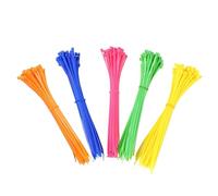 Dekton 250PC Cable Tie Set - Multicolor | Heavy Duty Industrial Strength | High Temperature Resistant | Self-Locking Teeth | Ideal for Cables, Piping, Gardening & Wires | Indoor & Outdoor Use