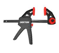 Dekton 2Pc 12" Quick Grip Speed Ratchet Vice Bar Clamp Rapid Clamp Set