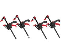 Dekton 2pc 4" Clamp and Spreader - Dual-Function Design| Quick-Release Mechanism| Durable & Strong Grip| Abs Handle and Rotation Button| Converts to Spreader in Seconds (Pack of 2)