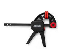 Dekton 2Pc 6" Quick Grip Speed Ratchet Vice Bar Clamp Rapid Clamp Set