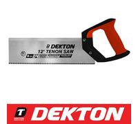 Dekton 300mm Hardpoint Mitre Soft Grip Tenon Saw 8 Tpi For Cutting Wood