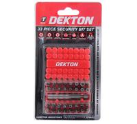 Dekton 33 Piece Security Bit Set