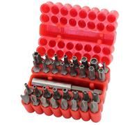 Dekton 33Pc Security Screwdriver Bit Set Hex Tamper Proof Spanner Torx Star Key