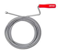 Dekton 3M Drain Waste Pipe Sink Cleaner Unblocker Spring Rod Toilet Plug