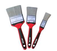 Dekton 3pc Professional Grade Paintbrush Set - Ideal for Water-Based Gloss Emulsion Paints| Includes 3 Brushes (25mm), (50mm), (76mm)| Quality Bristles| Set Ensures Smooth, Precise Application