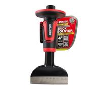 Dekton 4-Inch Bolster Pro-Heavy-Duty Chisel for Demolition and Masonry Work| High-Carbon Steel Blade| Precision Ground Edge for Effective Cutting and Chopping| Ergonomic Handle| Ideal for Construction