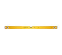 DEKTON 48" Builder's Level | Milled Edges for Enhanced Accuracy | Features 3 Vials (180° & 90°) | Durable Ridged Body for Extra Strength | Essential Tool for Precise Leveling and Alignment