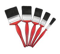 Dekton 5 Piece Brush Set With Wooden Handle - paint brush set 5 piece 2 25 15 05 all types