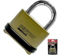 Dekton 50mm 4 Digit High Security Combination Padlock House Shed Lock