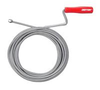 Dekton 5m Flexible Drain & Pipe Unblocker-Removes Clogging Caused By Hair & Dirt| Ideal For Cleaning Kitchen Sinks, Bathroom, Syphons| Long, Flexible Spiral Tools| Unblocks Drain Without Chemical Aids
