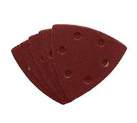Dekton 5PC Hook and Loop Detail Sanding Pads 93mm/Extra Coarse - 120 Grit | Ideal for Detail Sanders | Multi-Surface Use on Wood, Metal, Plaster, Plastics & Paint | Heavy-Duty Sanding Performance