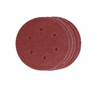 Dekton 5PC Hook and Loop Orbital Sanding Discs 125mm/Extra Coarse - 60 Grit | Ideal for Orbital Sanders | Multi-Surface Use on Wood, Metal, Plaster, Plastics & Paint | Heavy-Duty Sanding Performance