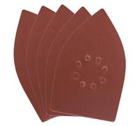 Dekton 5PC Hook and Loop Palm Sanding Sheets 175mm/Extra Coarse - 120 Grit | Ideal for Palm Sanders | Multi-Surface Use on Wood, Metal, Plaster, Plastics & Paint | Heavy-Duty Sanding Performance