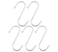 Dekton 5PC "S" Hook Set | Versatile Hooks for Home, Kitchen, Garage, Shed & Workshop | No Screws or Nails Needed | Easy to Hang on Doors, Shelves & More | Convenient and Flexible Storage Solution