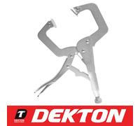 Dekton 6.5'' Inch C Locking Plier Quick Release Lever Adjustable Screw 150mm