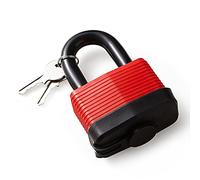 Dekton 65MM Waterproof Iron Padlock | Heavy-Duty Iron Construction with Tough Shackle | Includes 3 Steel Keys | Ideal for Gates, Sheds & Storage | Durable Locking Mechanism | For Home & Industrial Use