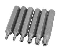Dekton 6Pc Security Torx Bit Set Tamper-Proof T20, T25, T30, T40, T45, T50.