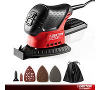 Dekton 7Pc 75W Pro Mini Sander With Dust Box