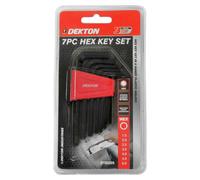 Dekton 7Pc Black Hex Key Set..