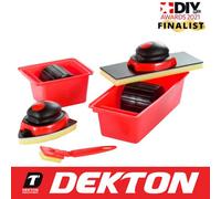 Dekton 7Pcs Paint Pad Professional Decorating Painting Kit Tray Soft Grip Diy