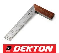 Dekton 9'' Hardwood Try Set 90 Degree Square Woodworking Carpenter Wood Tool