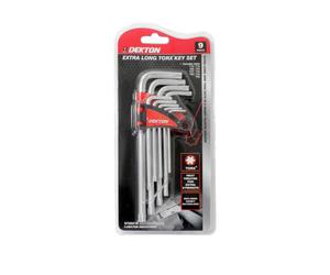 Dekton 9 Pce Long Offset Torx Key Set