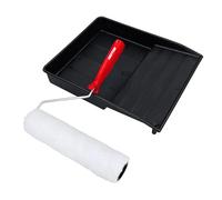 Dekton 9" Roller And Tray Emulsion Ceilings And Walls - Woven roller for emulsion| Ideal for emulsion paints on walls and ceilings| Medium Pile Woven Fabric Sleeves| Durable Finish| Seamless Repairs