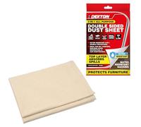 Dekton Double-Sided Dust Sheet - Heavy-Duty, Reusable Dust Cover for Protection During Renovation | Water-Resistant, Tear-Resistant Fabric | Ideal for Floors, Furniture & Surfaces