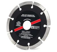 Dekton Dry Cut Segmented Diamond Tipped Blade- Ideal For Masonry, Granite, Marble And Concrete| 115mm Size Disc With 22mm Core| Segmented Blade| Diamond Tipped For Durability| Long-lasting Performance