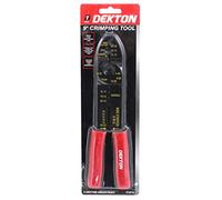 DEKTON DT20710 Crimping Tool, Black/Red, 9-Inch