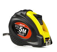 DEKTON DT55166 5m/16ft Pocket Tape Measure, Rubber Grip, locking mechanism, Metric&Imperial Scale