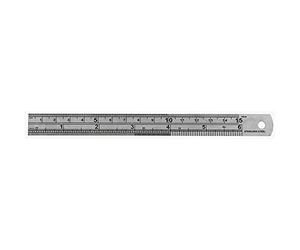 DEKTON DT55510 Stainless Steel Ruler, Silver, 150 mm