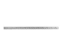 DEKTON DT55518 Stainless Steel Ruler, Black/Red, 600 mm