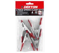 Dekton Dt60650 4 Piece Spring Clamp/stall Clip Holder Set
