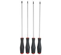 Dekton Dt65213 4Pc Long Bar 4 X 250mm Torx Screwdriver Set With Magnetic Tip