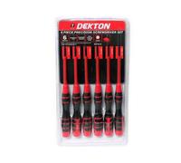 Dekton Dt65312 Precision Torx Set Flat And Phillips 6Pc