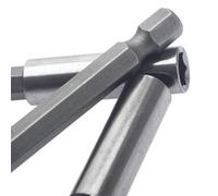 Dekton Dt65412 10 Piece 50mm Non-Slip Pozi Pz2 Power Drill Screwdriver Bit Set