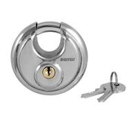 Dekton Dt70152 70mm Stainless Steel Discus Padlock Includes 2 Extra Keys