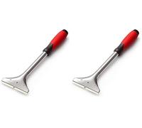DEKTON DT85967 Soft Grip Heavy Duty Scraper, Black/Red, 4-inch, 25 Cm (Pack of 2)