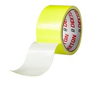 DEKTON DT90861 Fluorescent Yellow 50 mm X 8 m High Vis Cloth Duct Tape